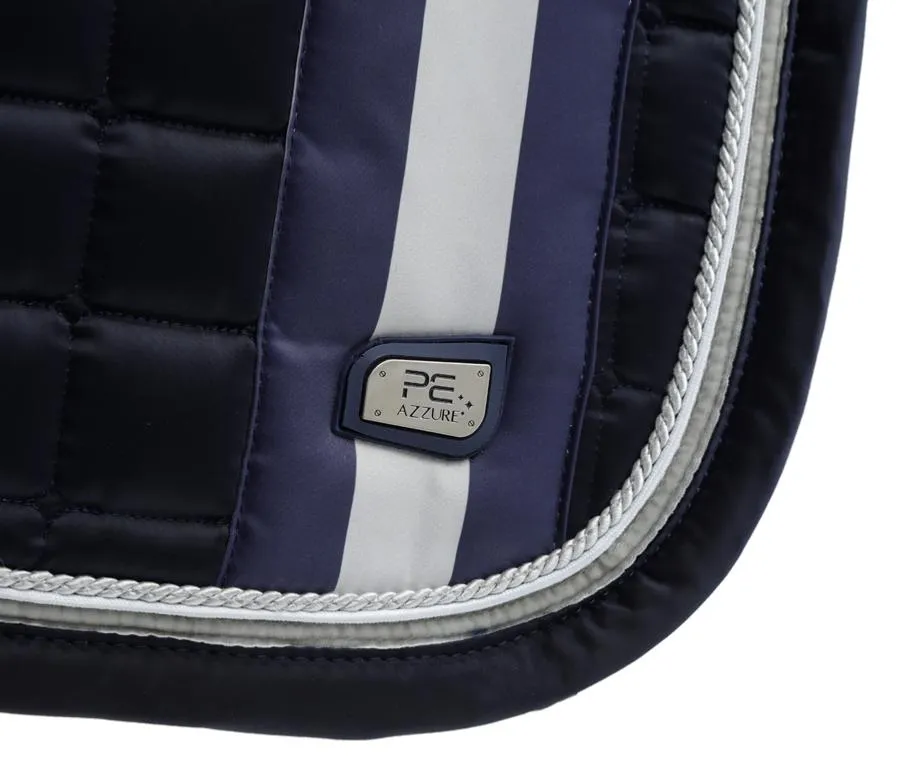 PEI Azzure Anti-Slip Satin Jump Saddle Pad   BONUS Bag