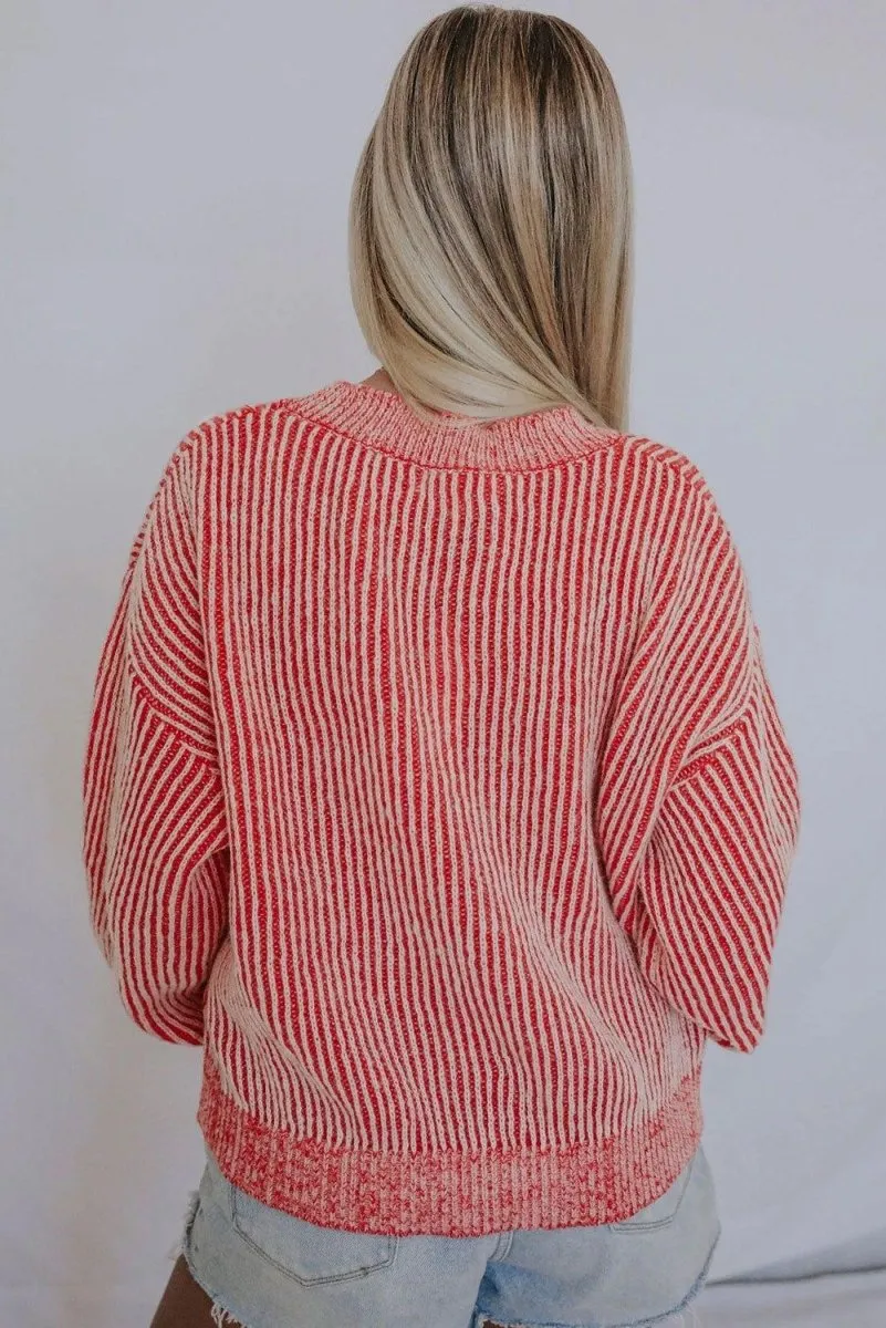 Peppermint Striped Sweater