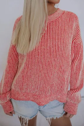 Peppermint Striped Sweater