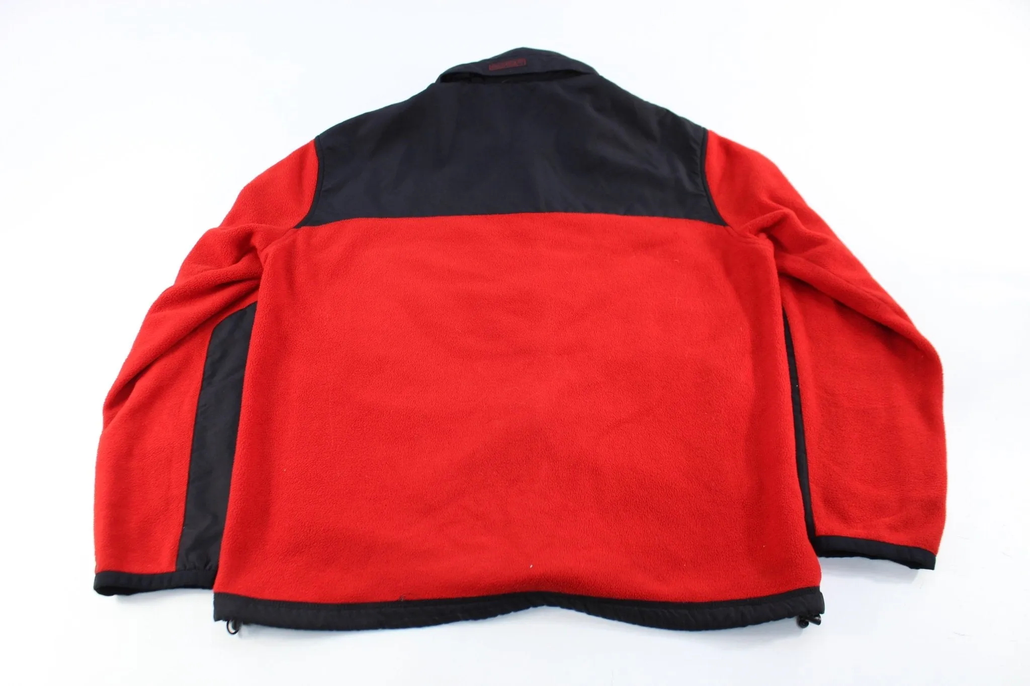 Polo by Ralph Lauren Black & Red Fleece Zip Up Jacket