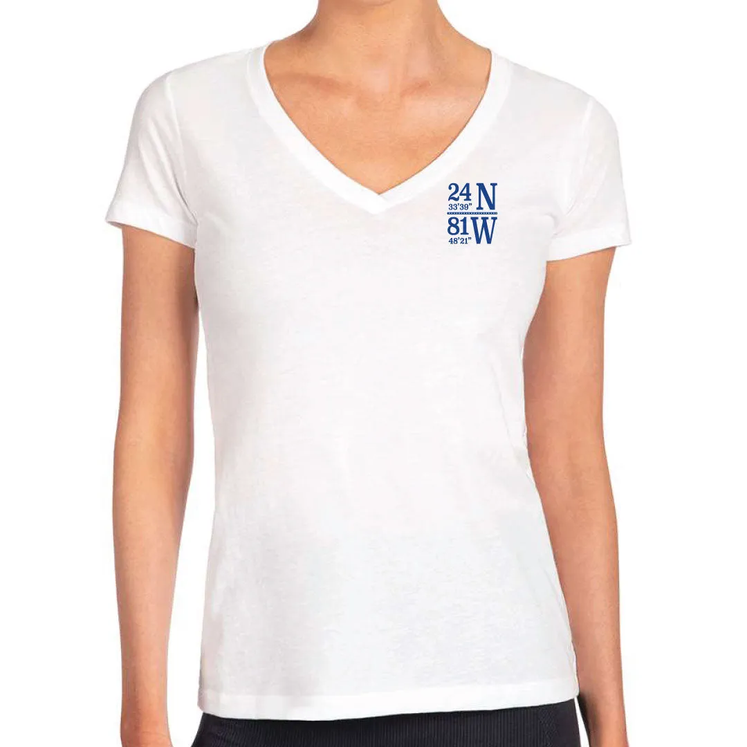 Power Boat Races Women's V-Neck