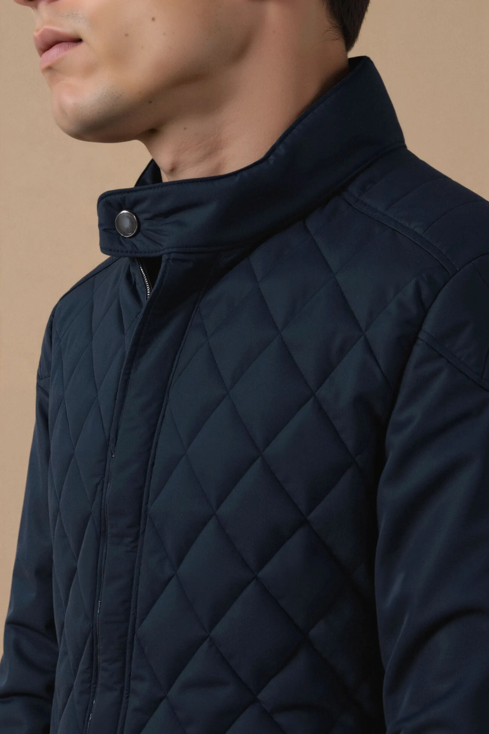 Premium Men's Classic Quilted Jacket