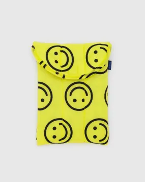 Puffy Tablet Sleeve 8" - Yellow Happy