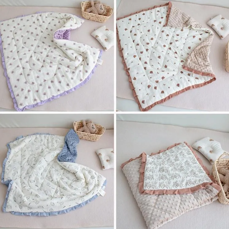 Quilted Cotton Baby Blanket