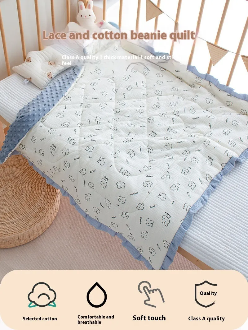 Quilted Cotton Baby Blanket