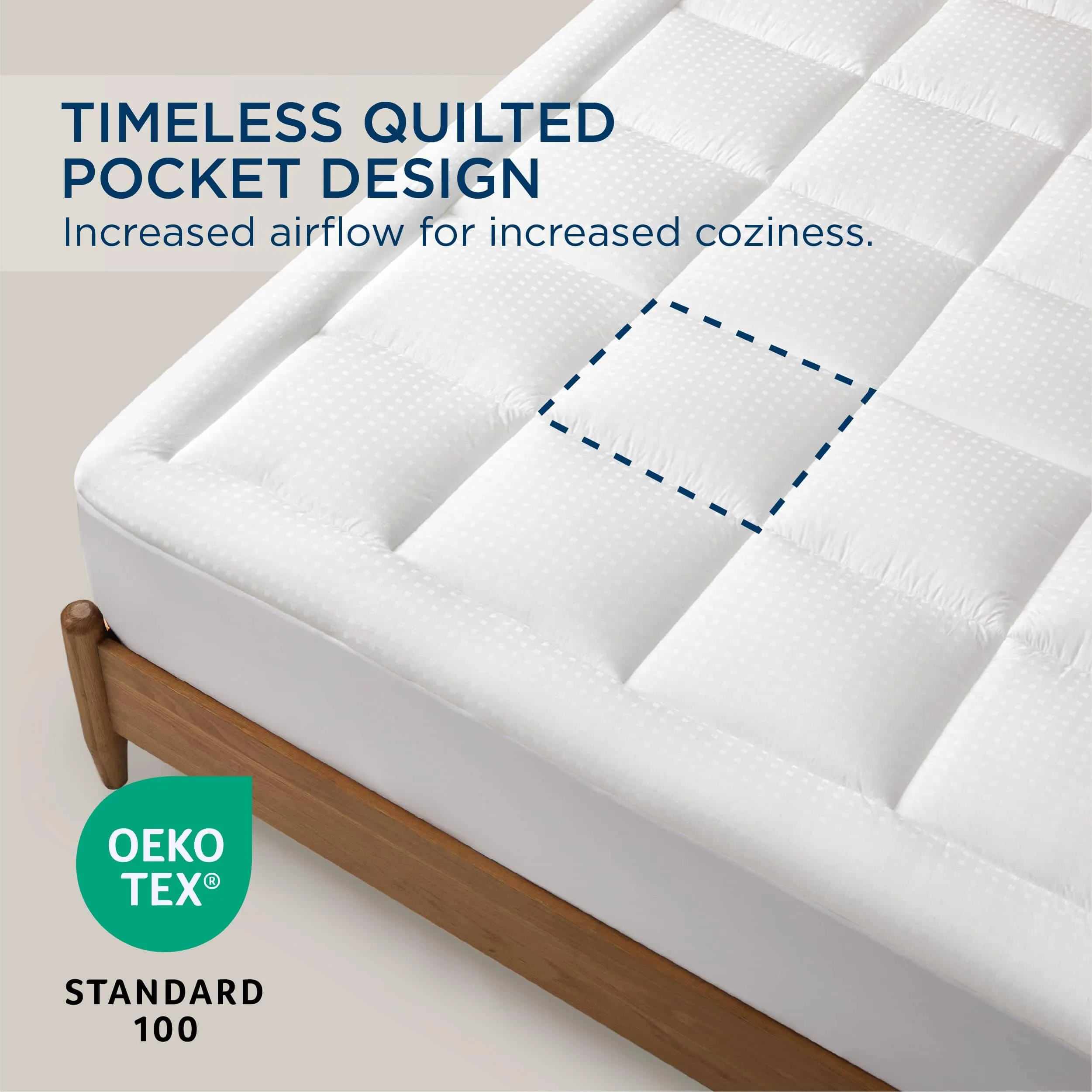 Quilted Cotton Mattress Pad