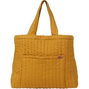 Quilted tote bag - Ochre