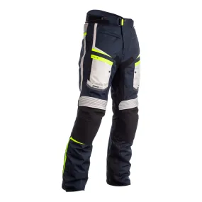 RST 2371 Maverick CE Textile Trousers - Blue / Silver / Neon