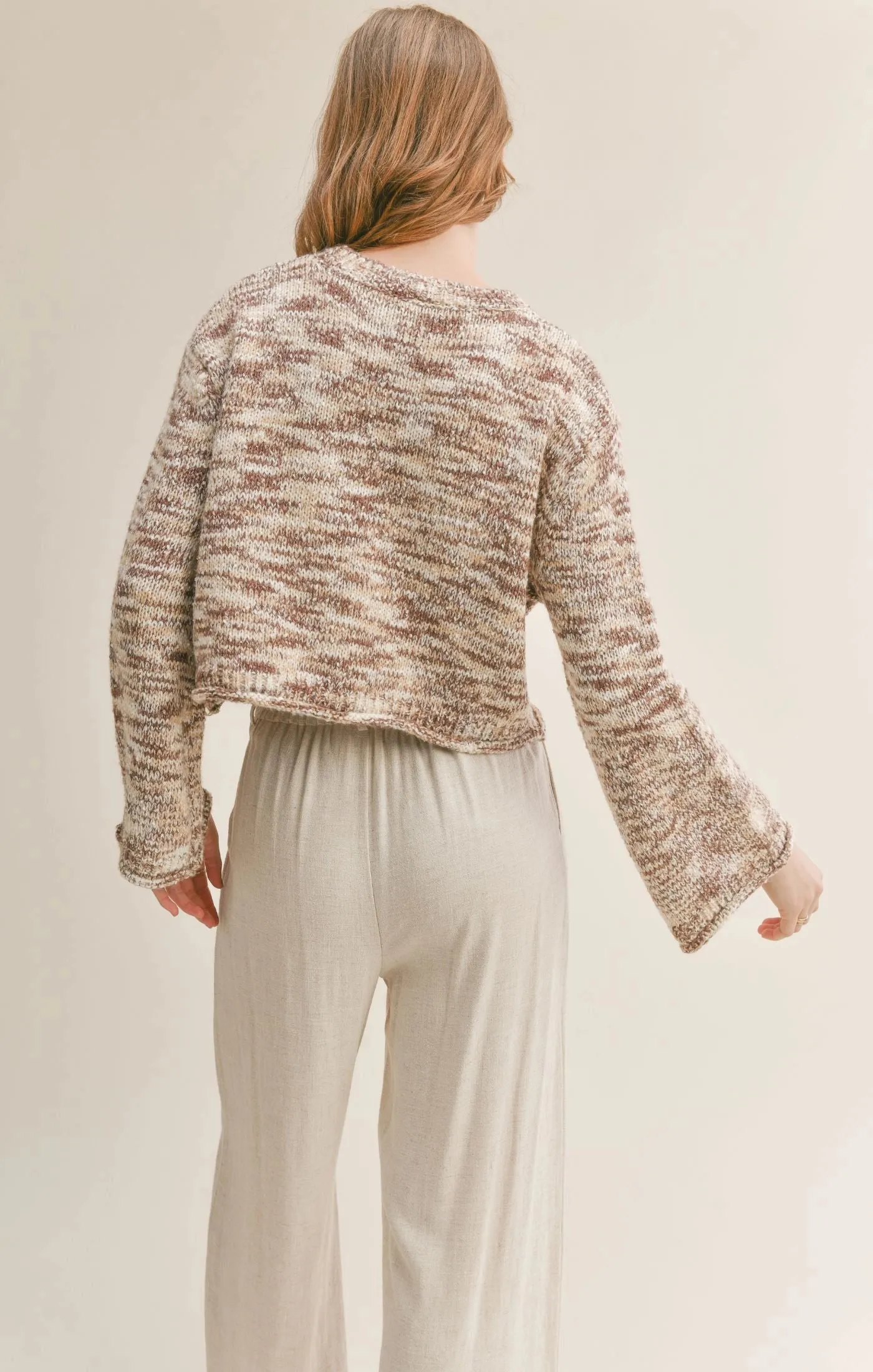 Sadie & Sage Gabriella Bell Sleeve Sweater