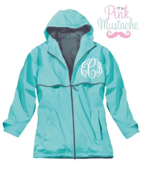 SALE Monogrammed Charles River New Englander Jacket