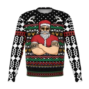 Santa Bouncer Ugly Christmas Sweater