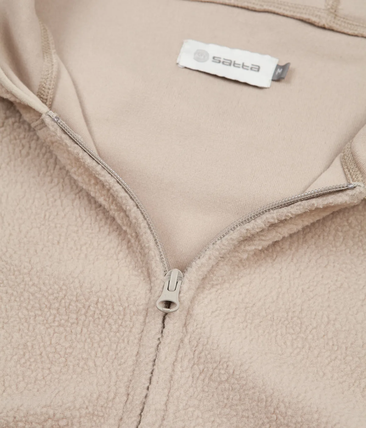 Satta Bushman Fleece Jacket - Pebble Beige