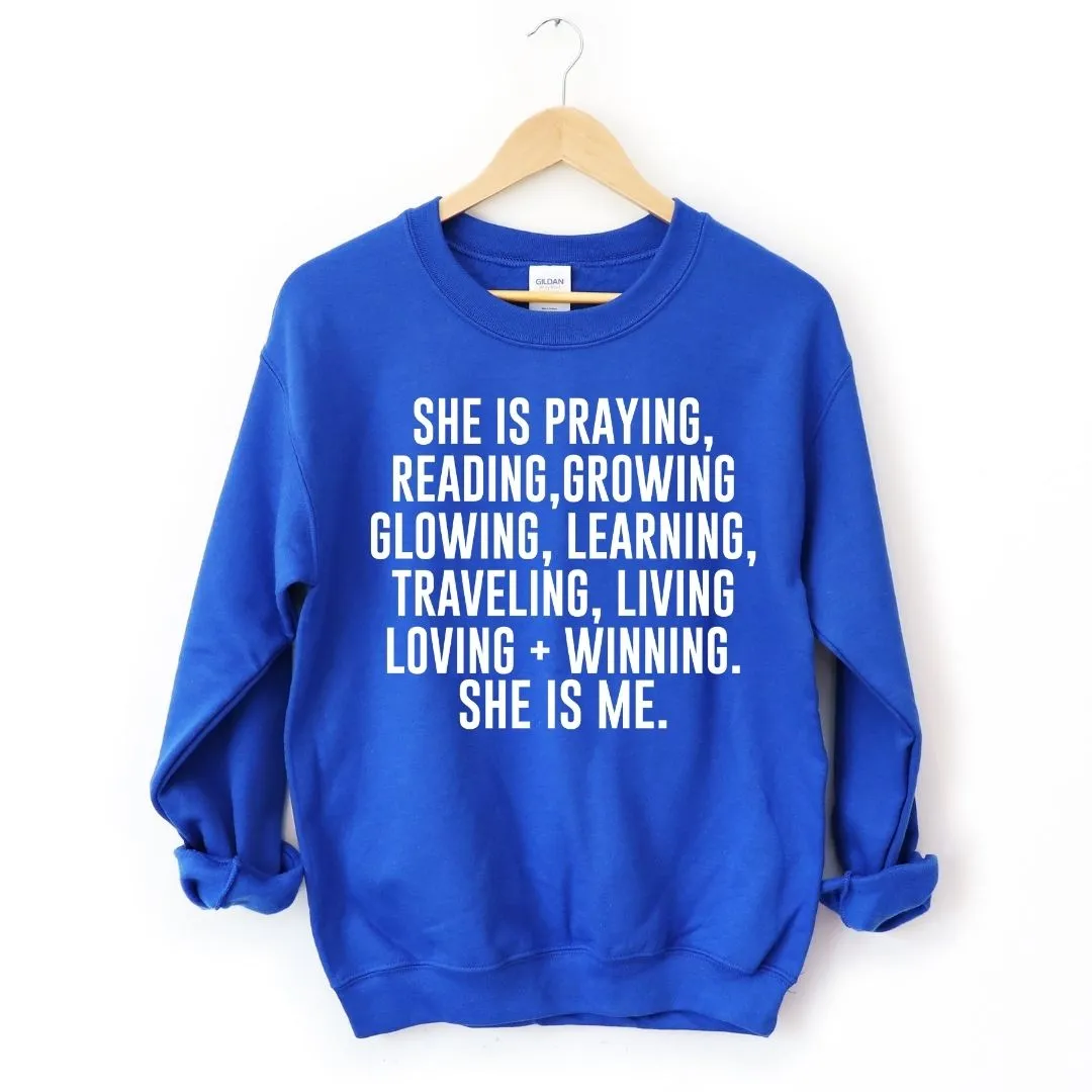 She Is Me Sweatshirt