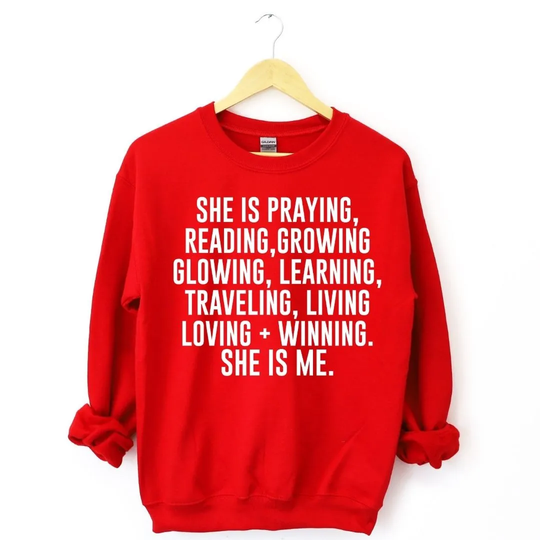 She Is Me Sweatshirt