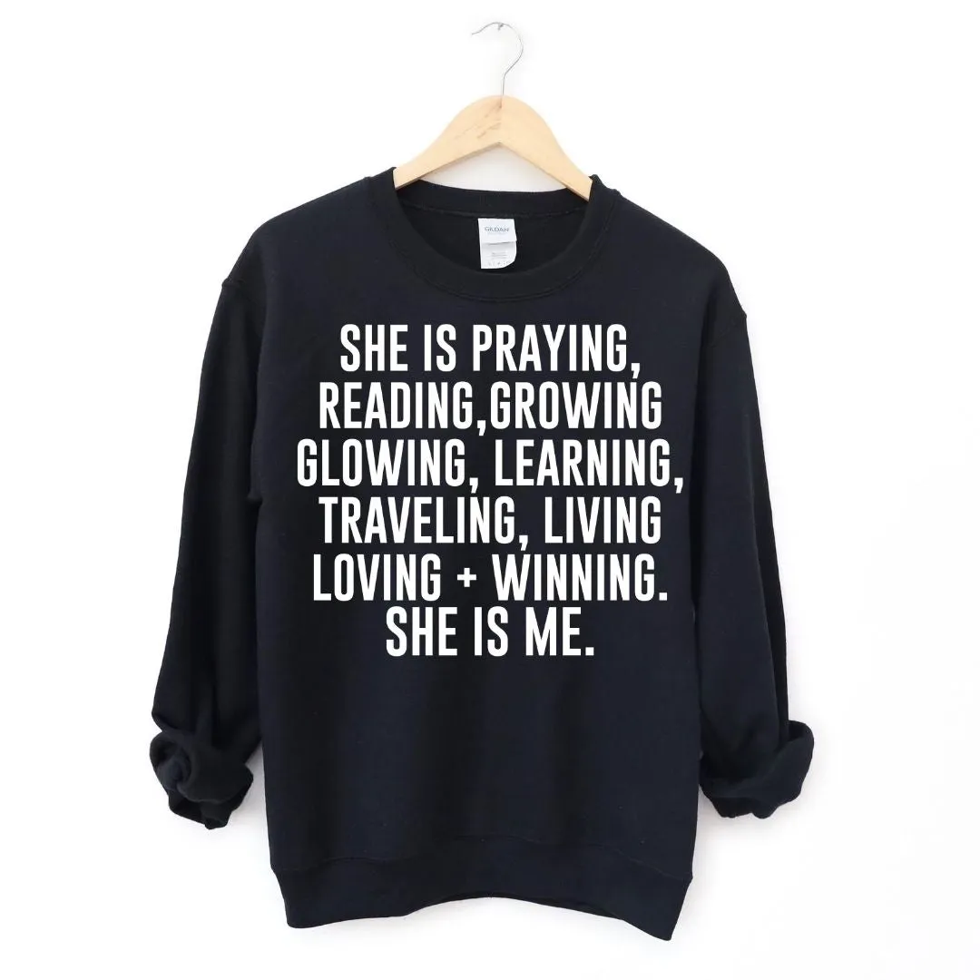 She Is Me Sweatshirt