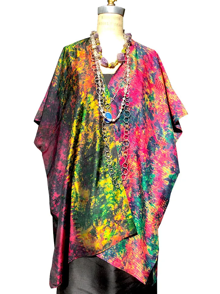 Silk Kimono Jacket Almost Famous Collection - Gauguin