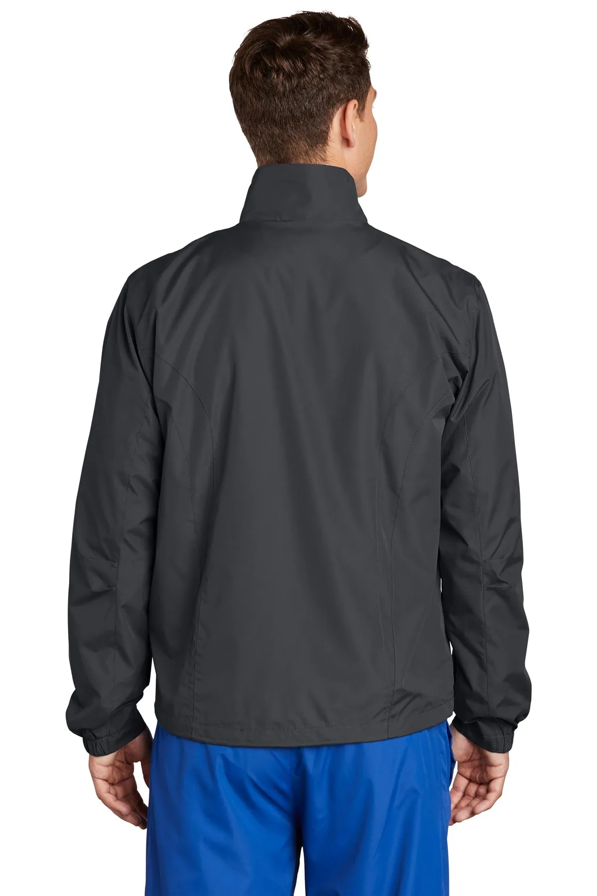 Sport-Tek Full-Zip Custom Wind Jackets, Graphite Grey