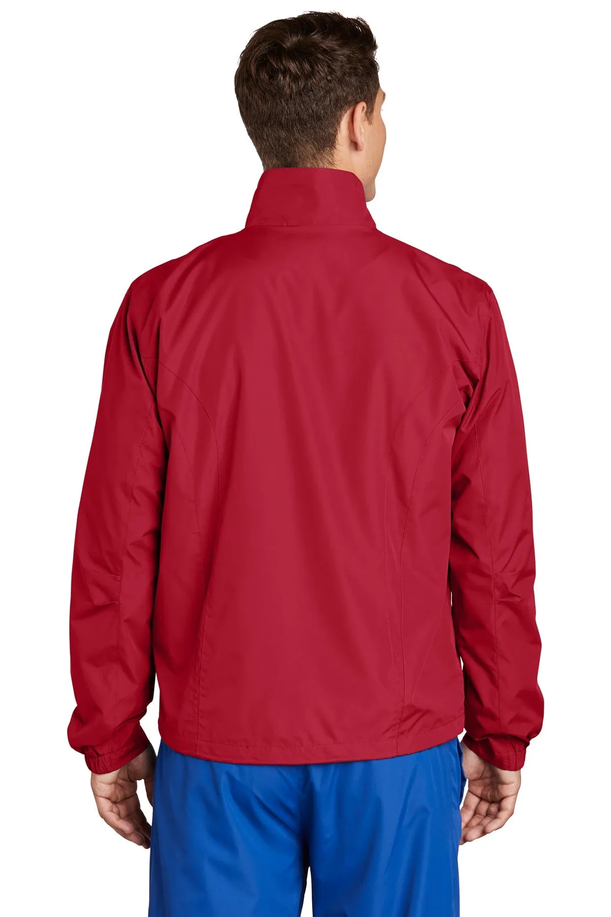 Sport-Tek Full-Zip Custom Wind Jackets, True Red