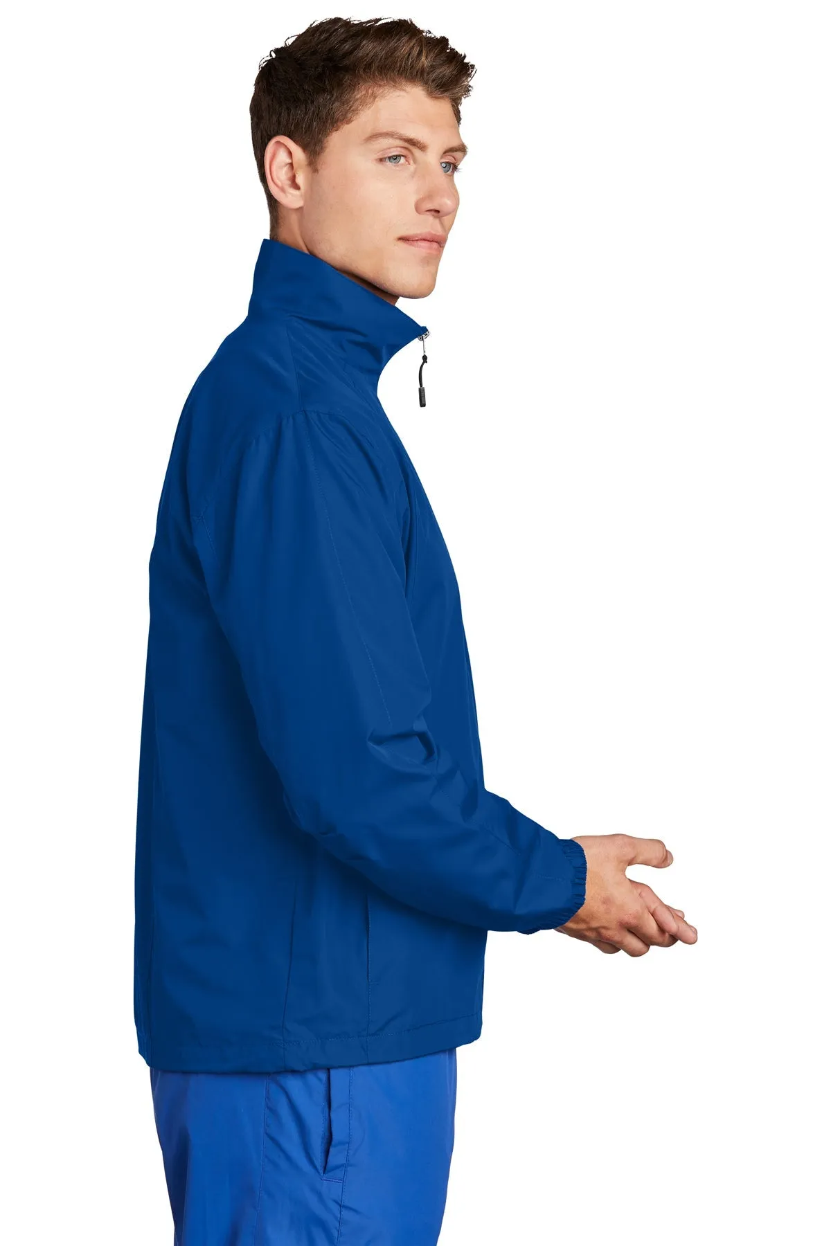 Sport-Tek Full-Zip Custom Wind Jackets, True Royal