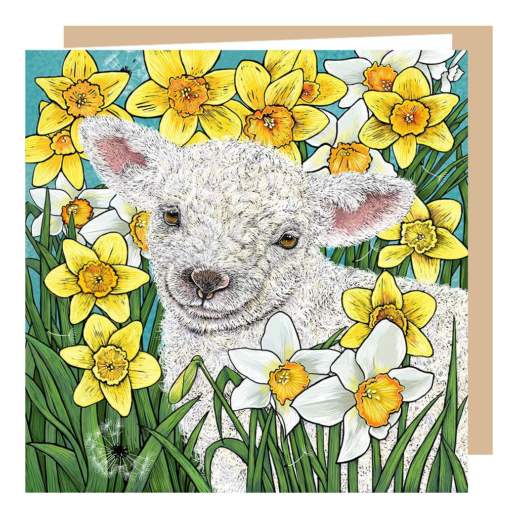 Spring Lamb Card