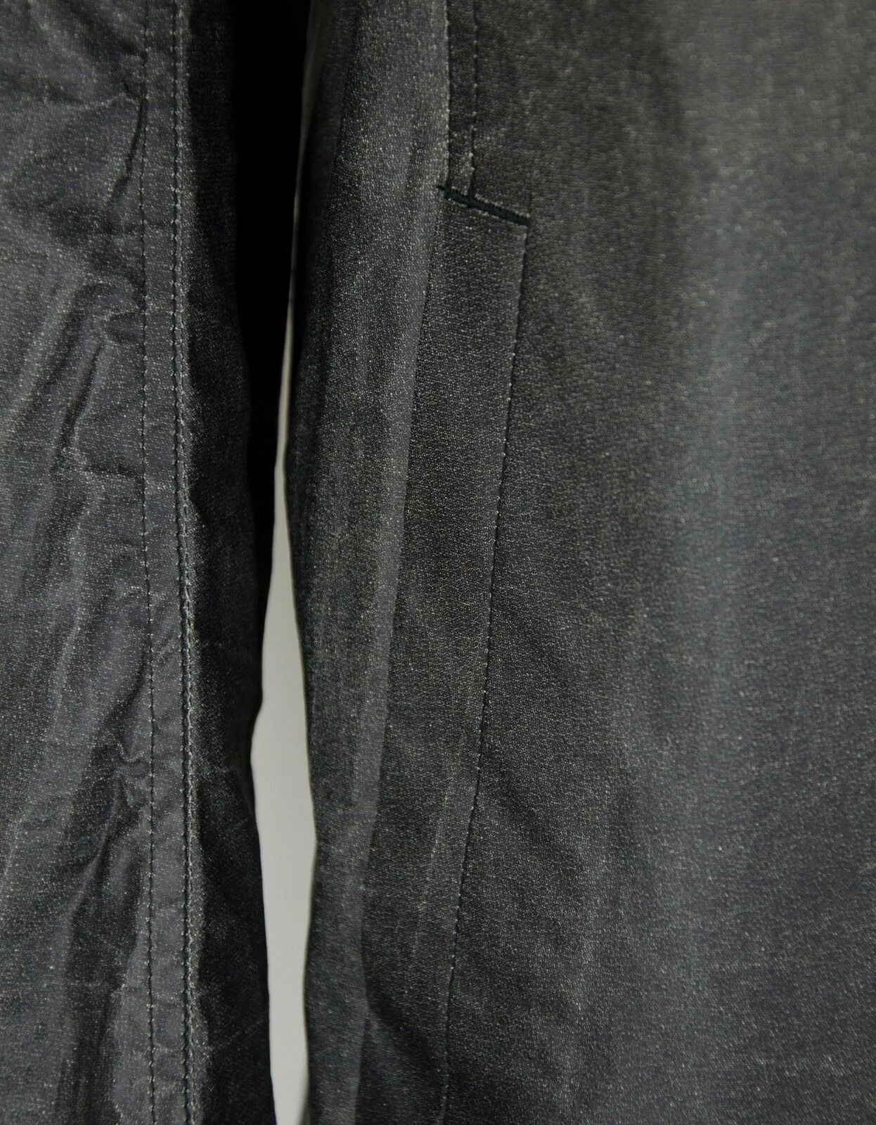 Stravinsky Black Coated Wool Jacket