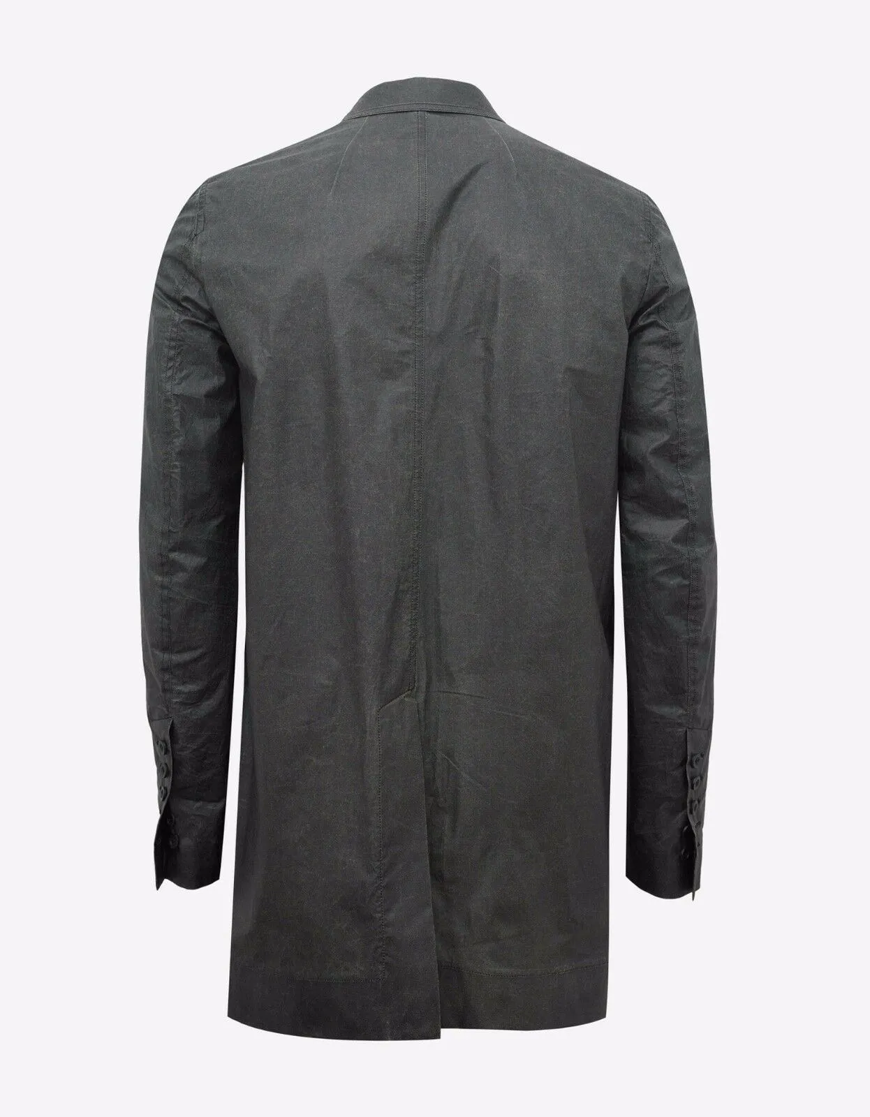 Stravinsky Black Coated Wool Jacket