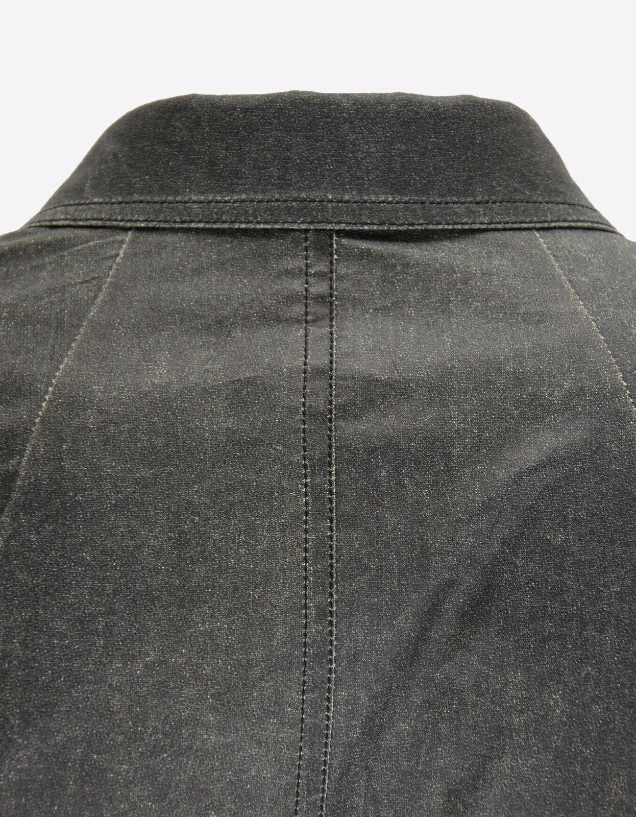 Stravinsky Black Coated Wool Jacket