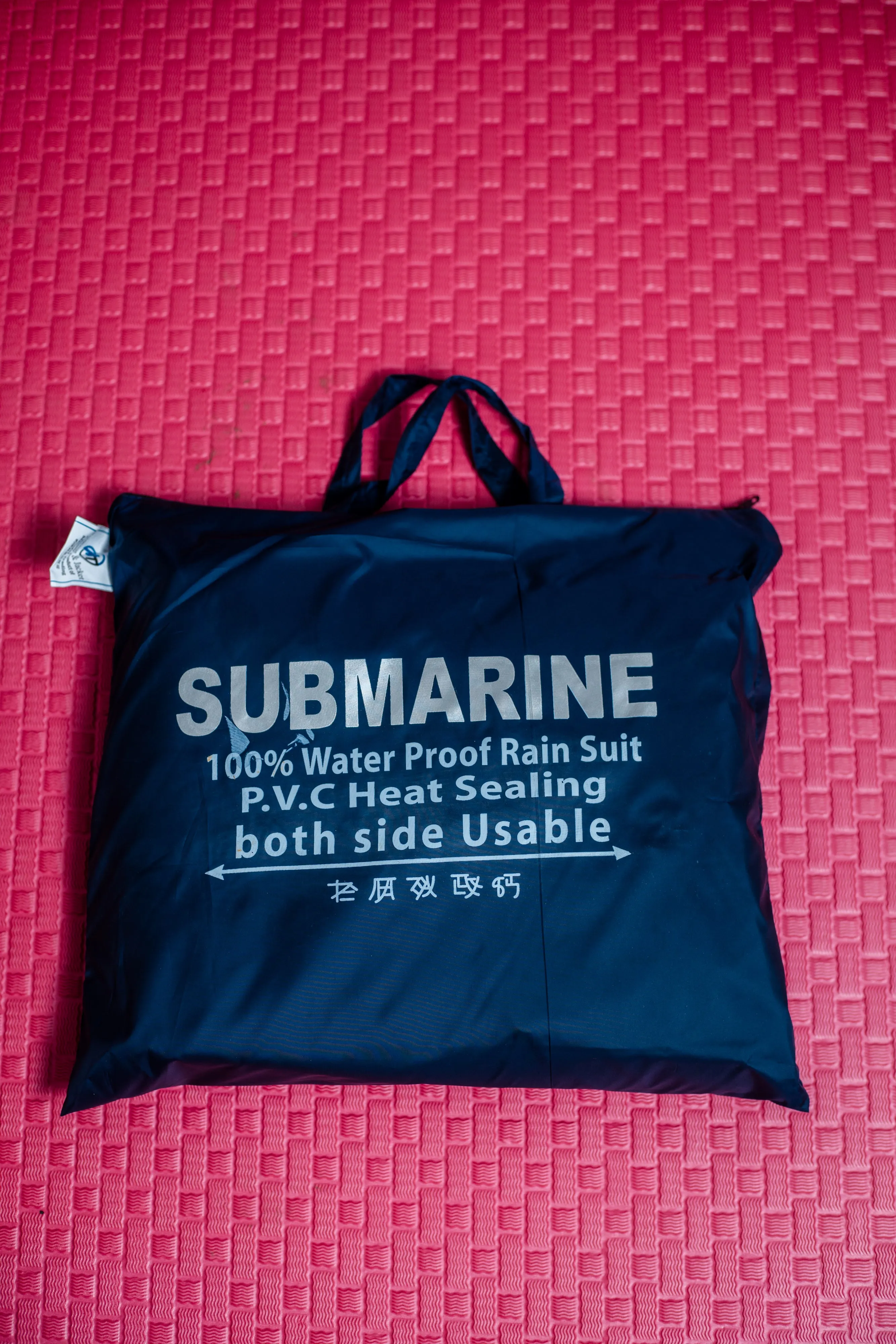 Submarine Heavy PVC Both Side Raincoat