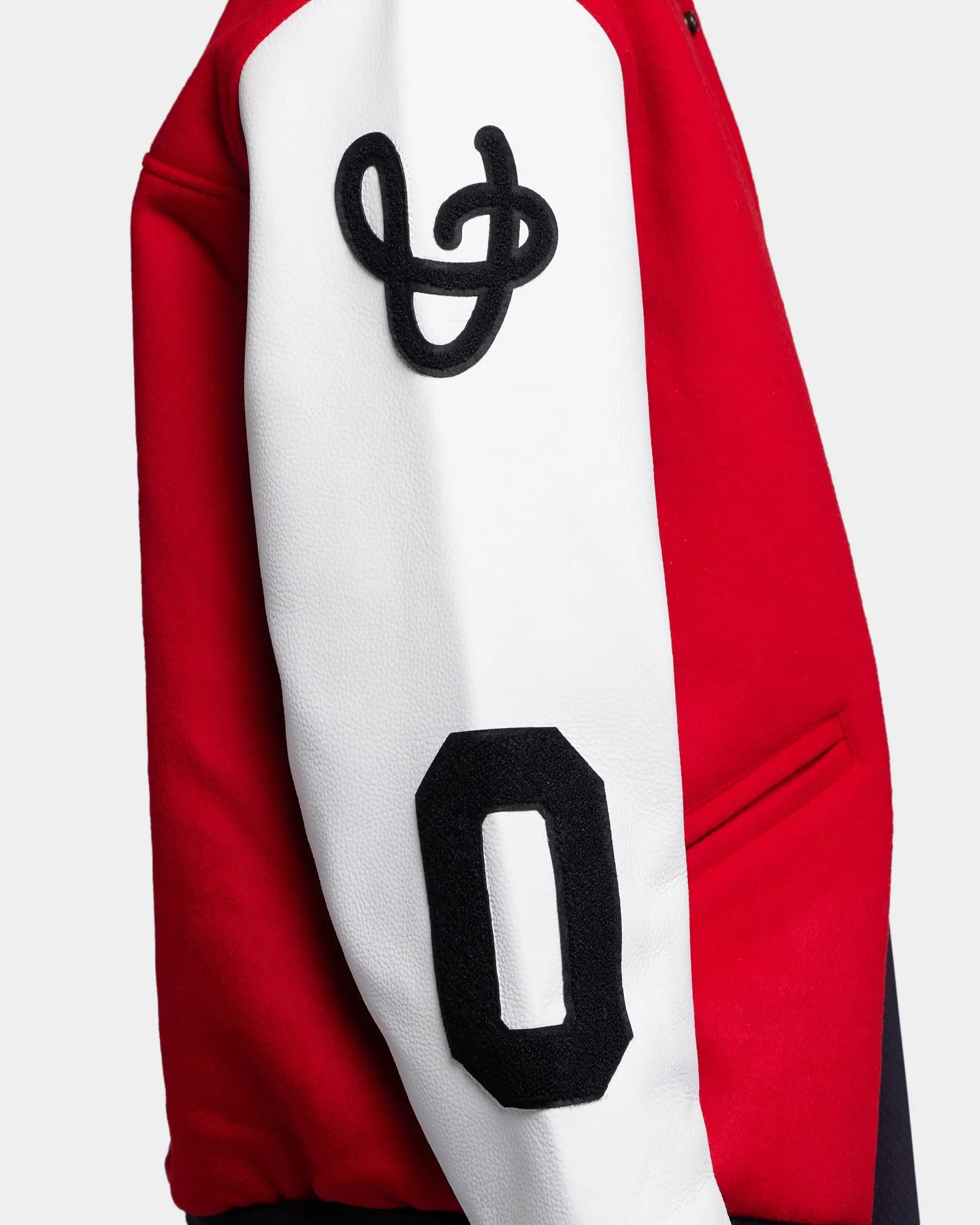 The Anti Order Chicvgo Varsity Jacket Red/White/Black