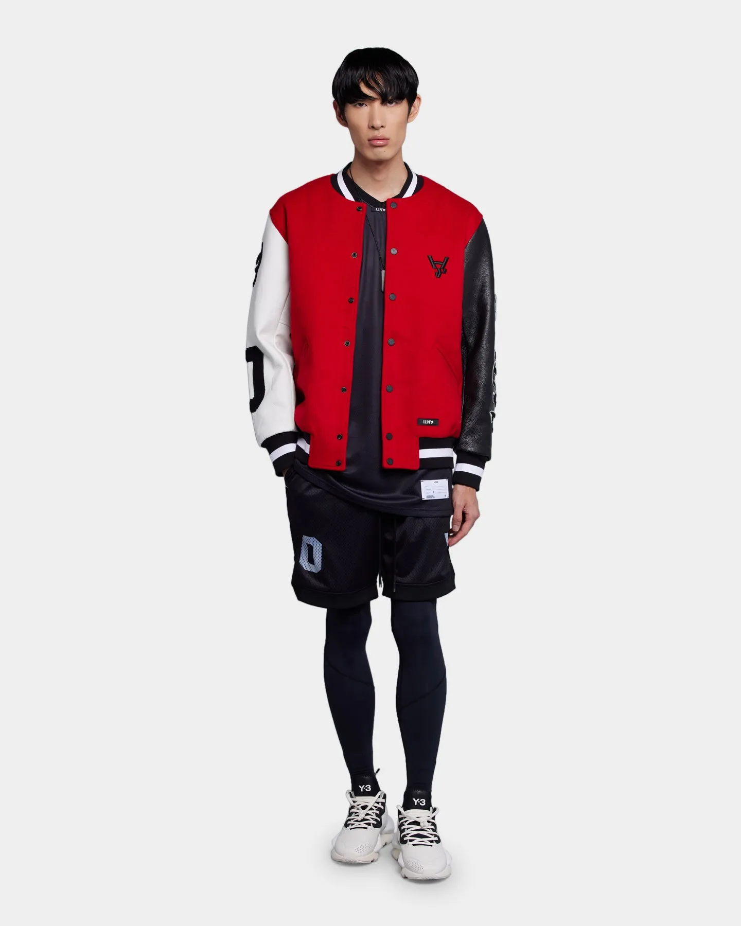 The Anti Order Chicvgo Varsity Jacket Red/White/Black