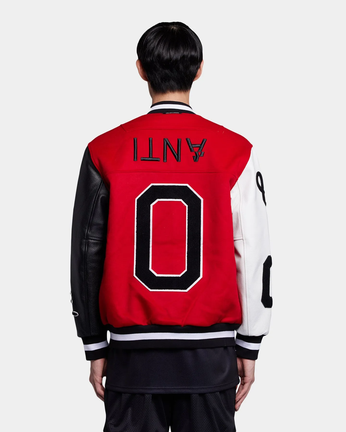 The Anti Order Chicvgo Varsity Jacket Red/White/Black