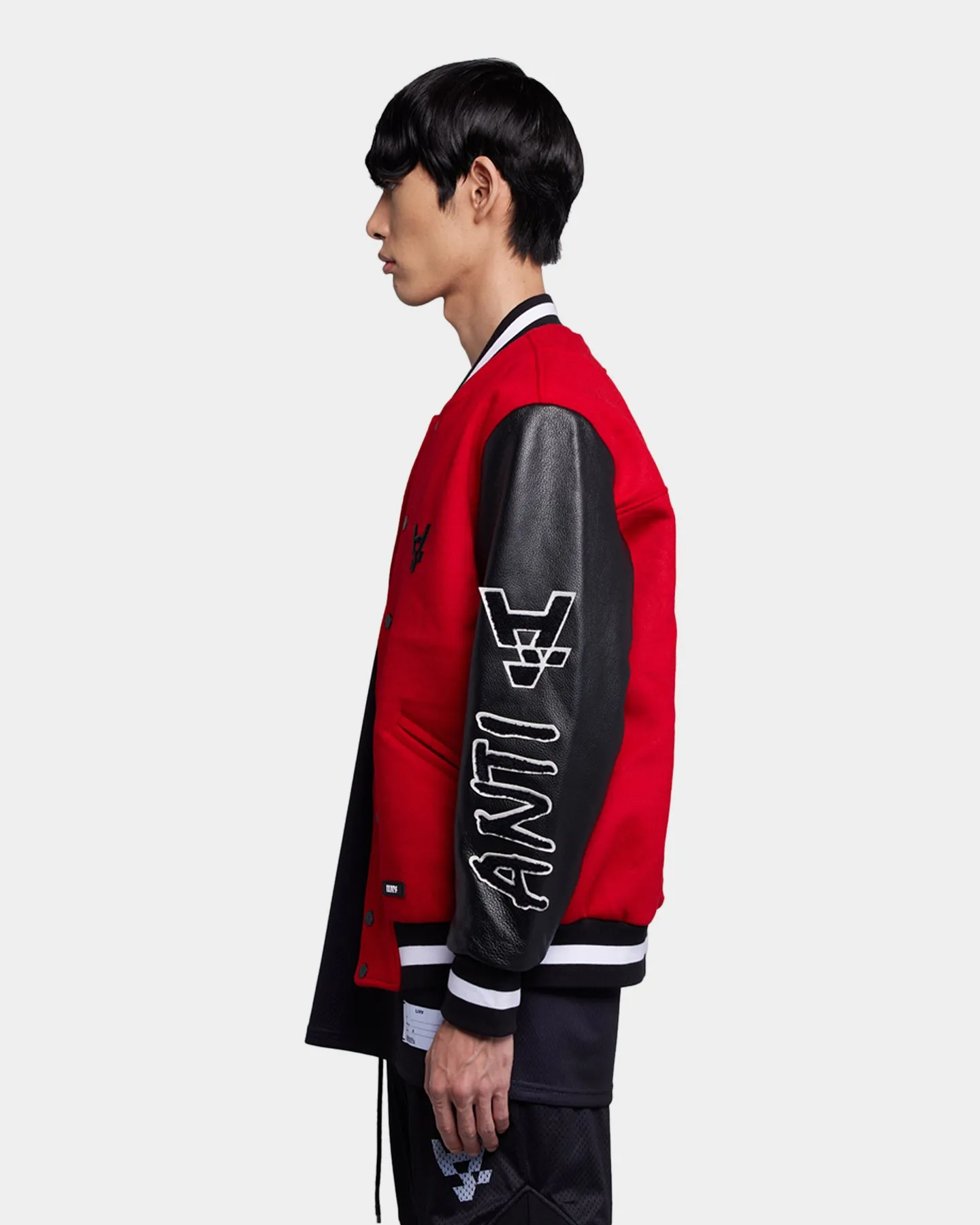 The Anti Order Chicvgo Varsity Jacket Red/White/Black