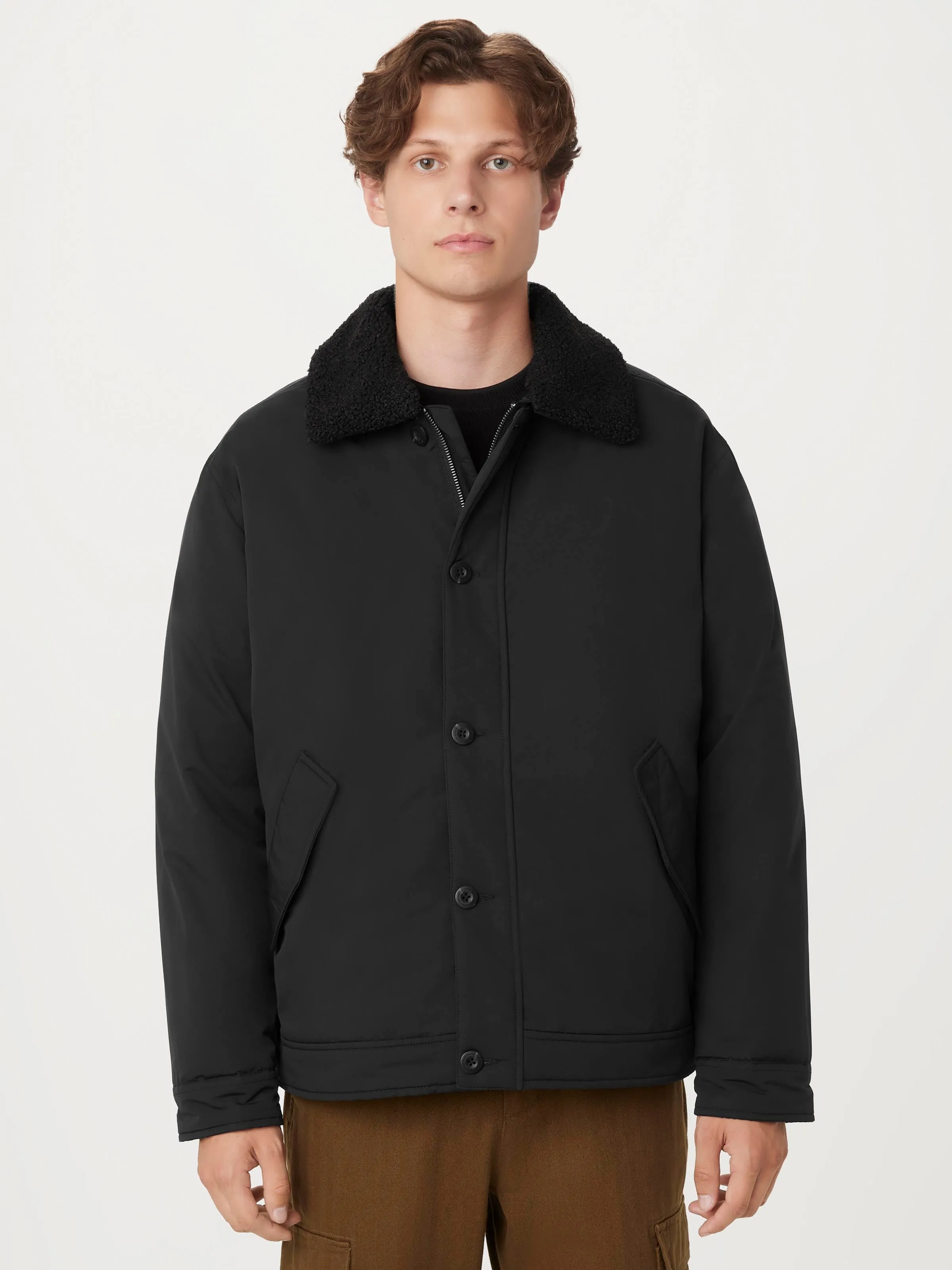 The Aviator Jacket in Black