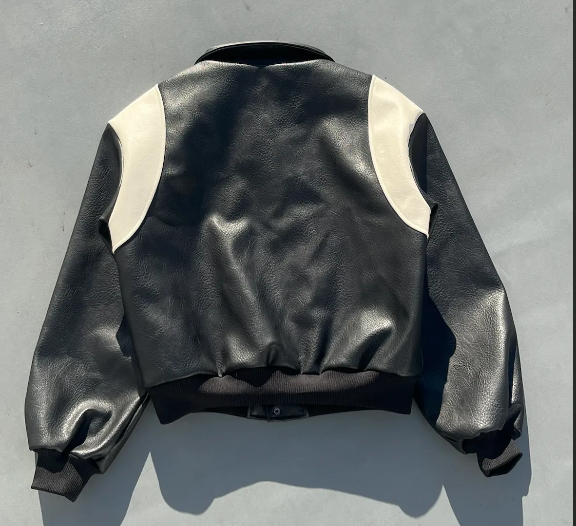 the inner peace quilted leather jacket