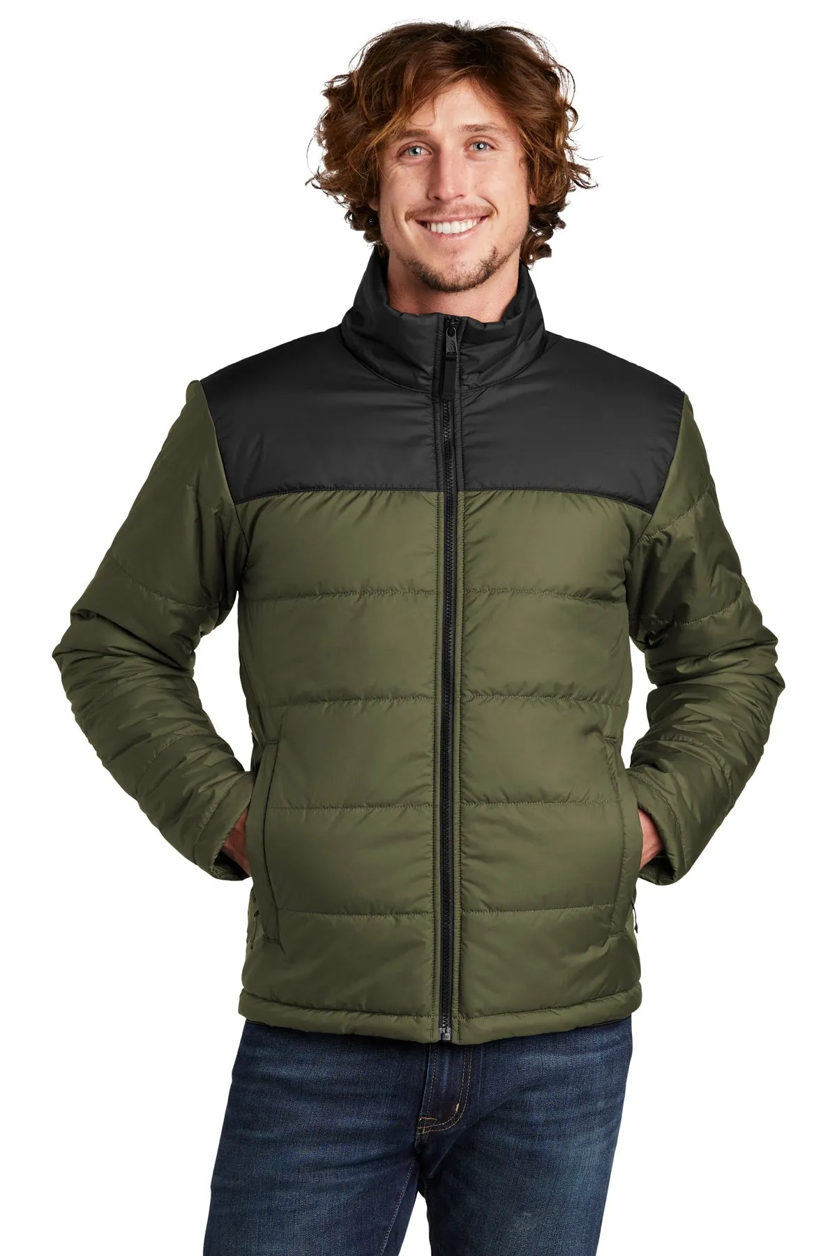 The North Face Everyday Insulated Jacket Burnt Olive Green