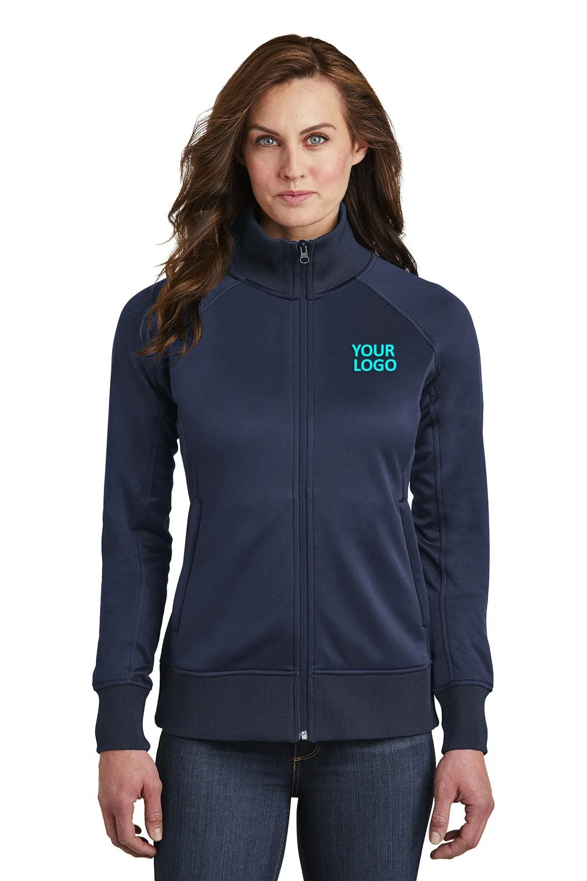 The North Face Ladies Tech FullZip Fleece Jacket Urban Navy