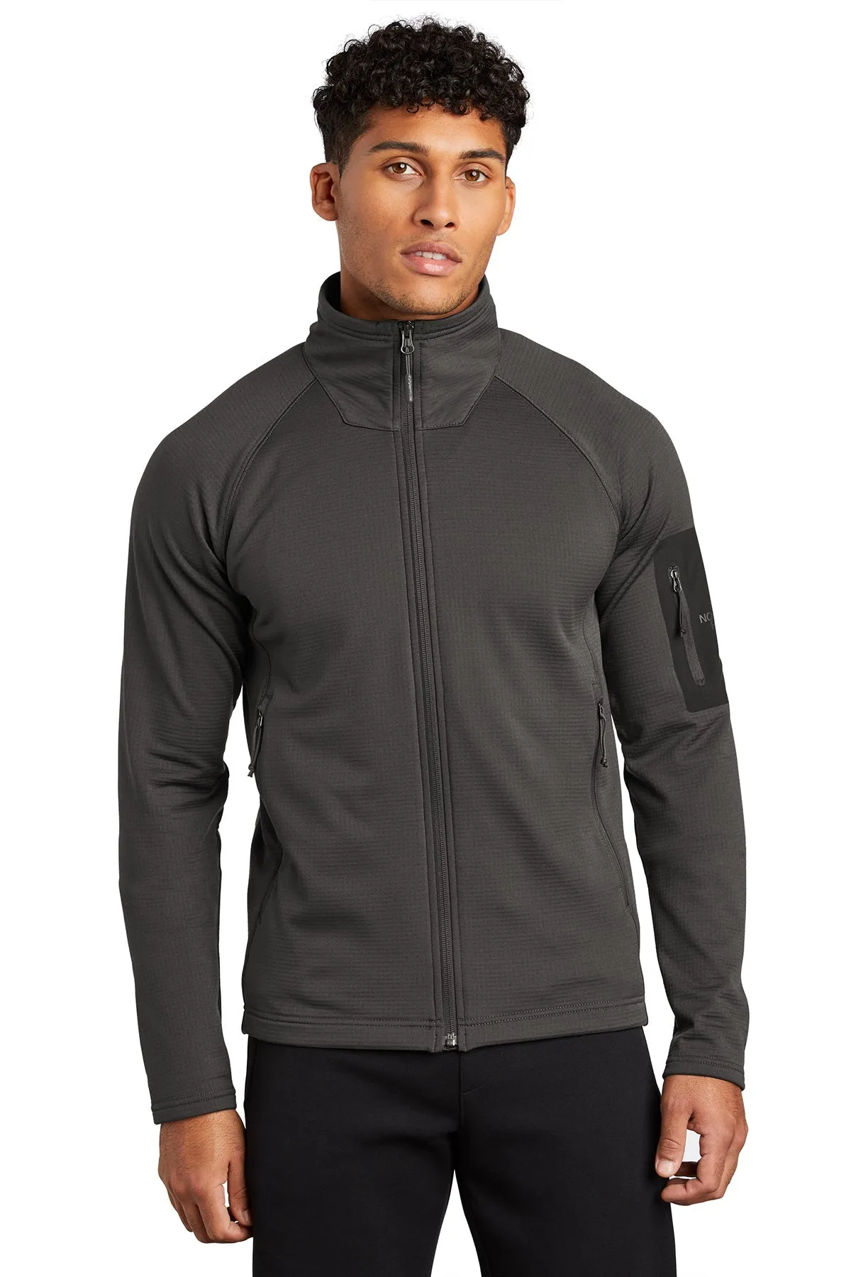 The North Face Mountain Peaks Full-Zip Fleece Jacket Asphalt Grey