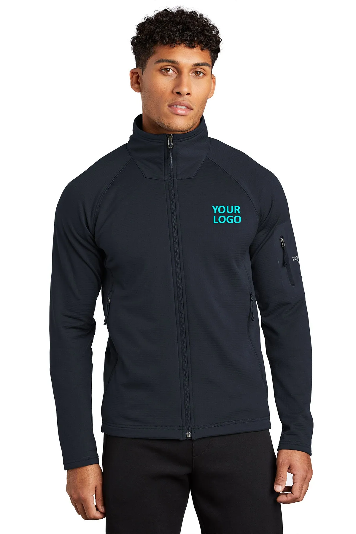 The North Face Mountain Peaks Full-Zip Fleece Jacket Urban Navy