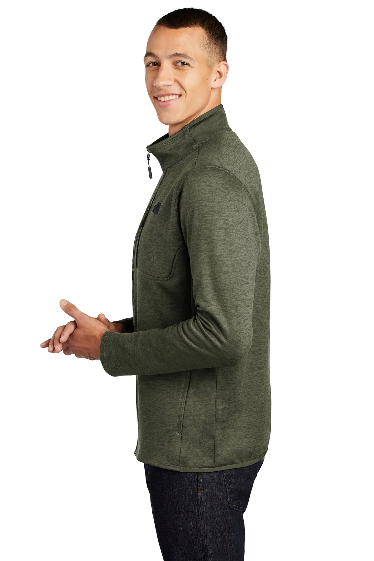 The North Face Skyline Full-Zip Fleece Jacket Four Leaf Clover Heather