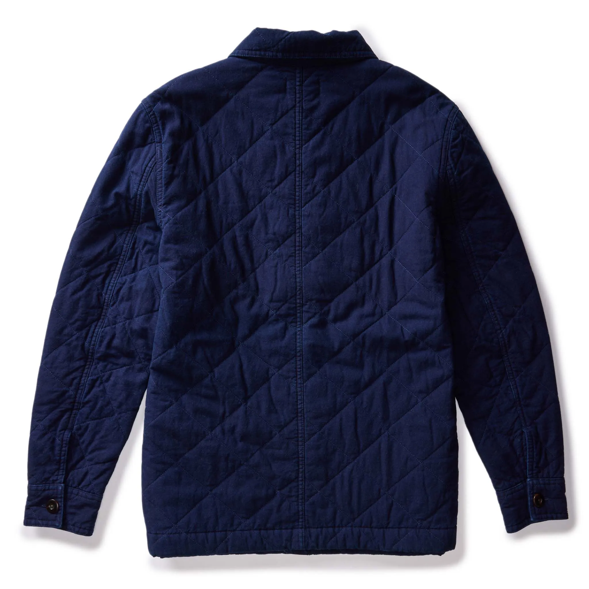 The Ojai Jacket in Indigo Diamond Quilt