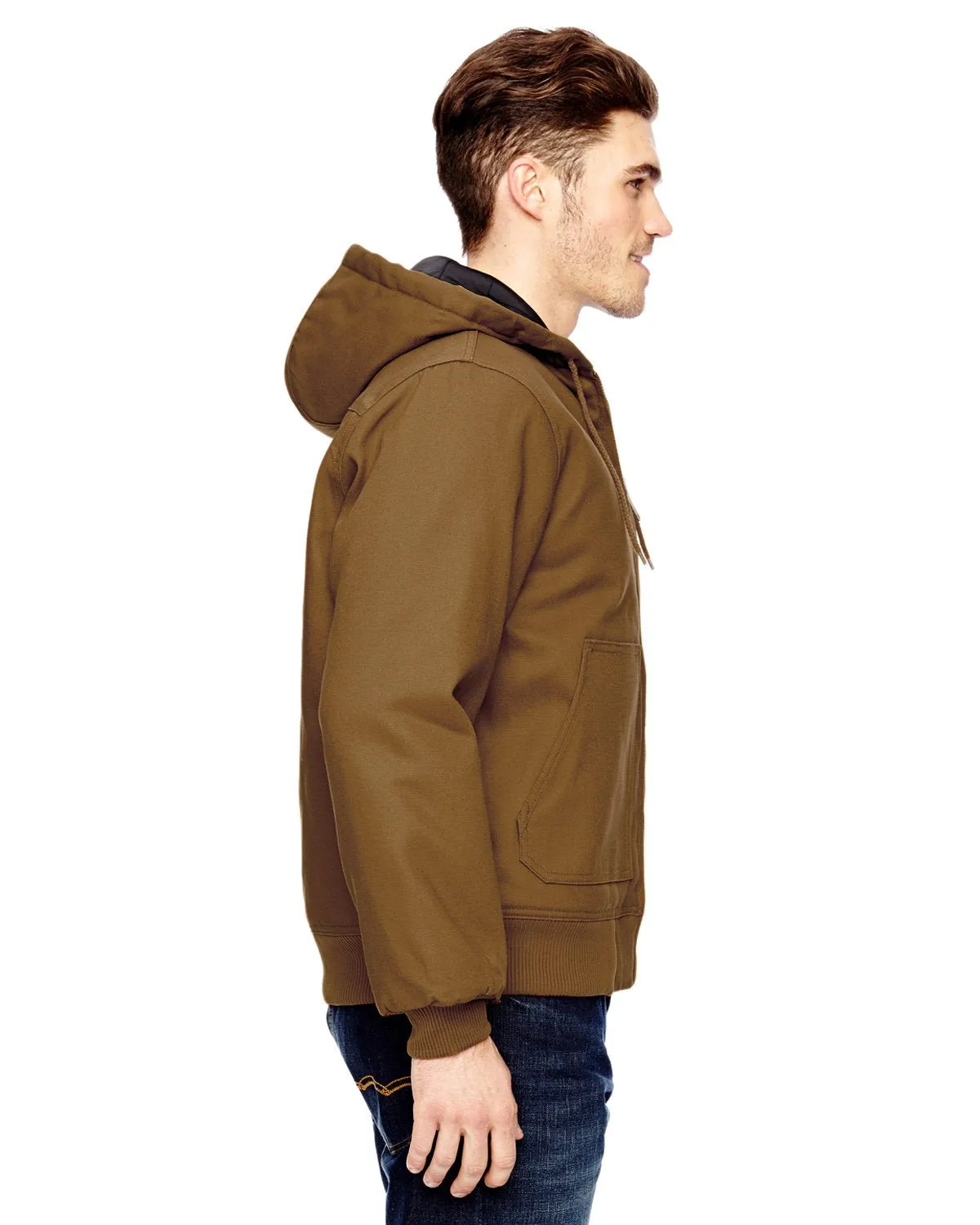 TJ718-Dickies-BROWN DUCK