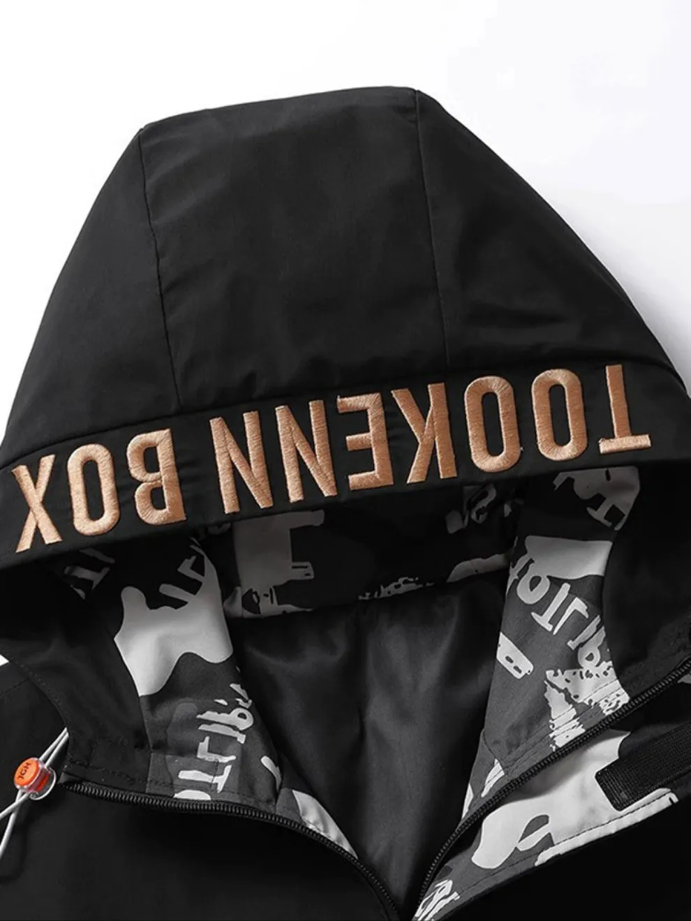 TOOKEN BOX Designer Hooded Jacket