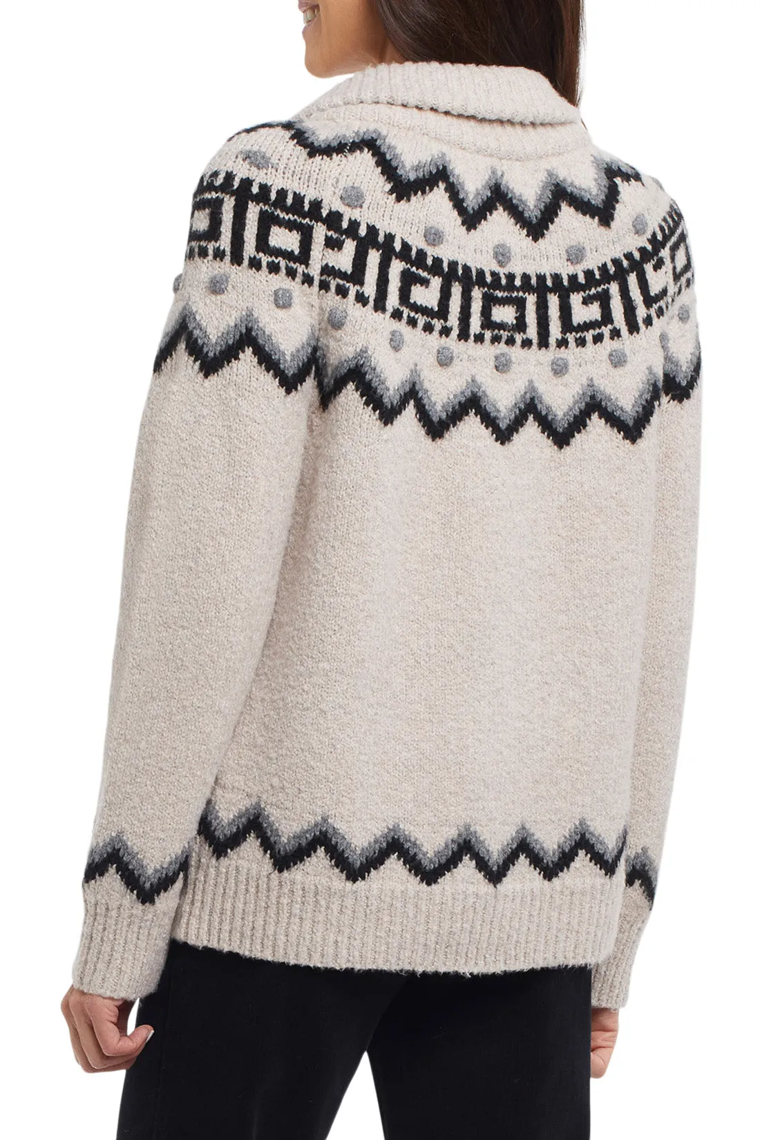 Tribal | Half-Zip Mock Neck Sweater | Women's