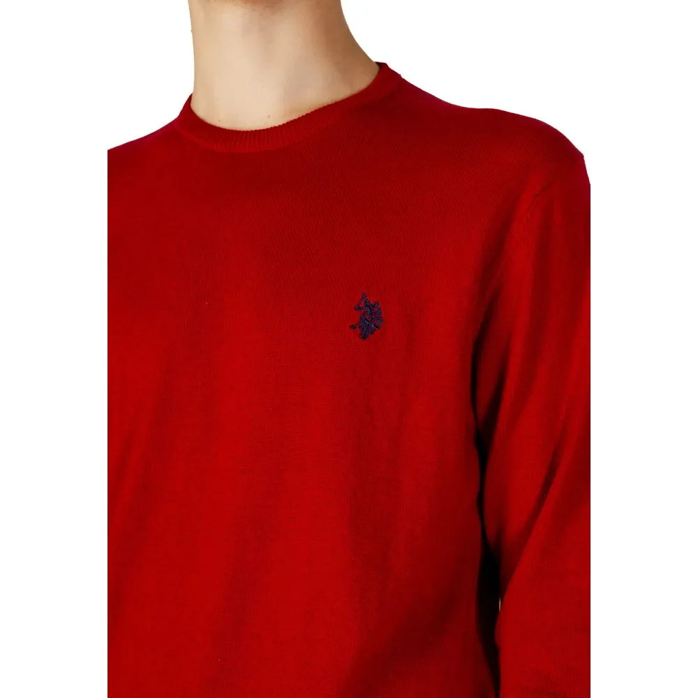 U.S. POLO ASSN. Red Cotton Sweater