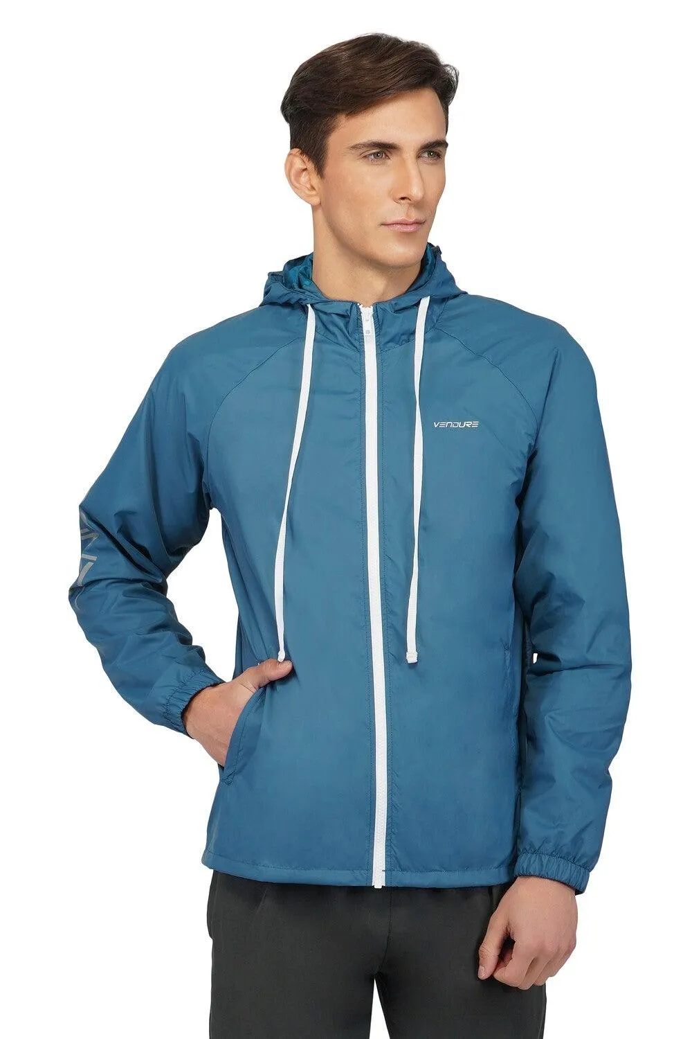 Vendure Sports Running Hooded Jacket | Men | KIBI SPORTS