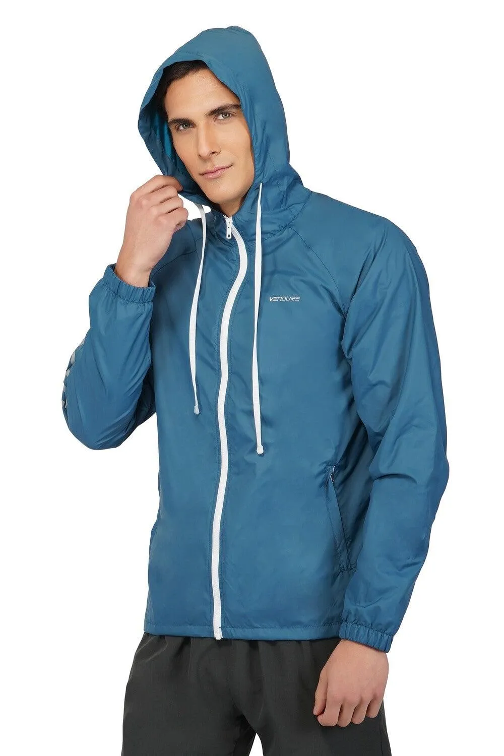 Vendure Sports Running Hooded Jacket | Men | KIBI SPORTS