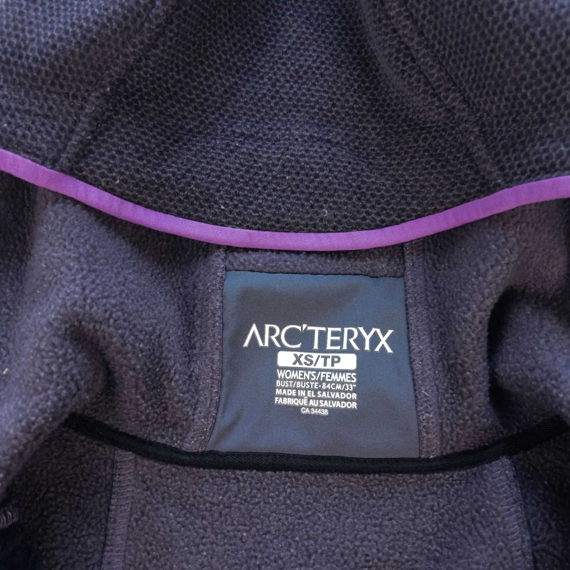 Vintage Arcteryx Fleece Zip Up Jacket Women's Size XS