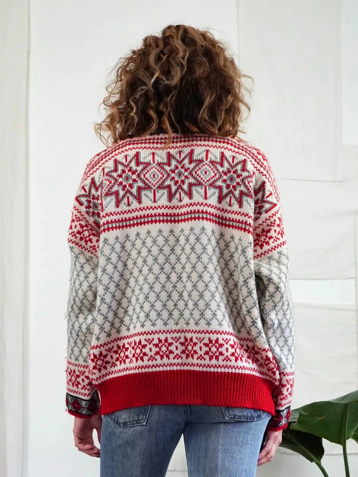 Vintage Dale Of Norway Fair Isle Sweater