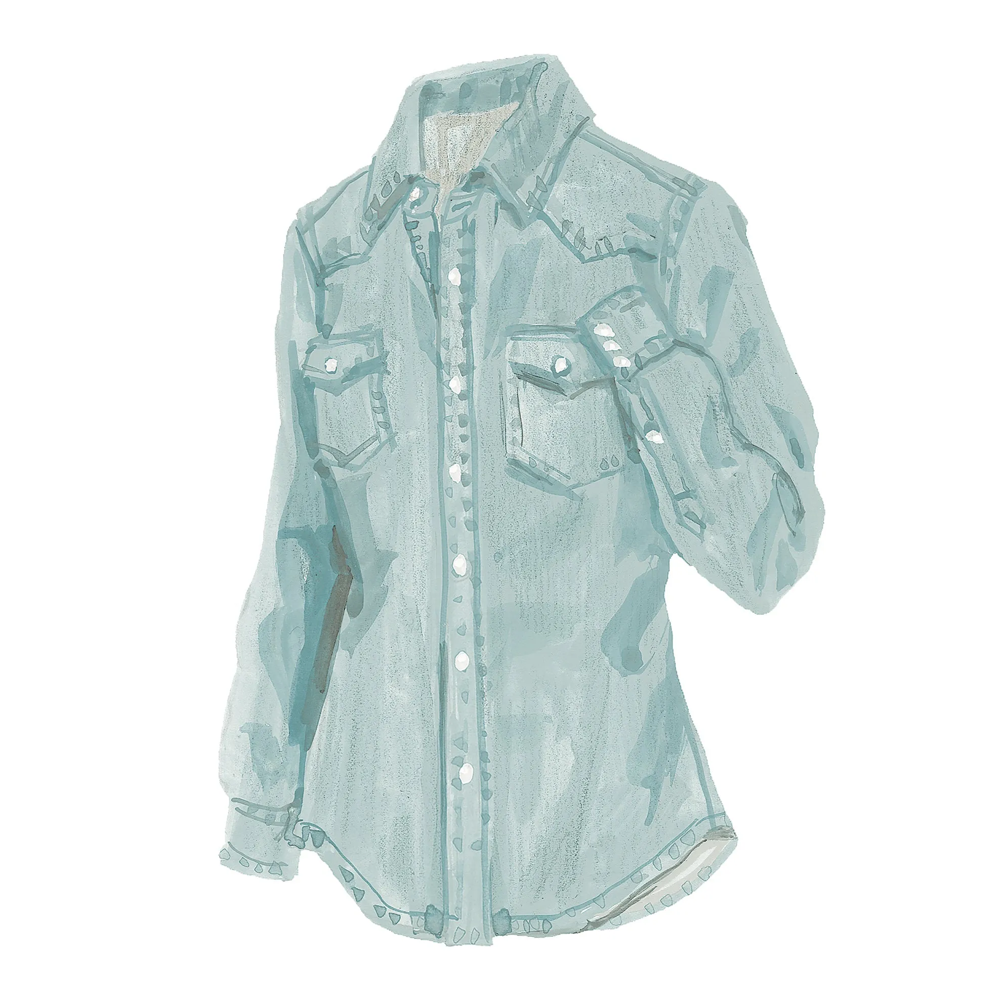 Western Denim Shirt