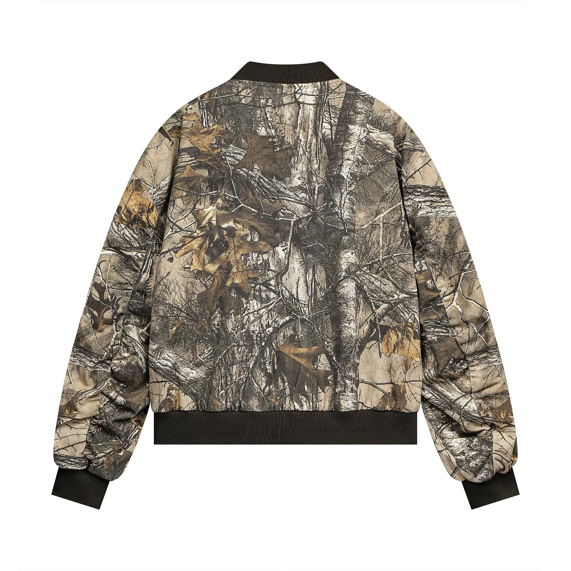 Woodland Stealth | Hip Hop Bomber Jacket